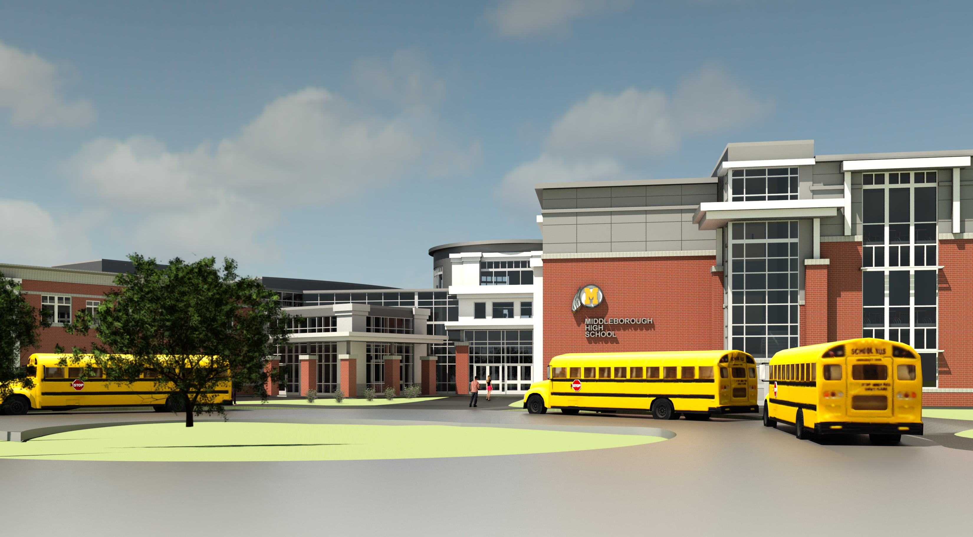 Middleborough High School DRA Architects